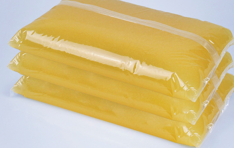 The process flow of jelly glue